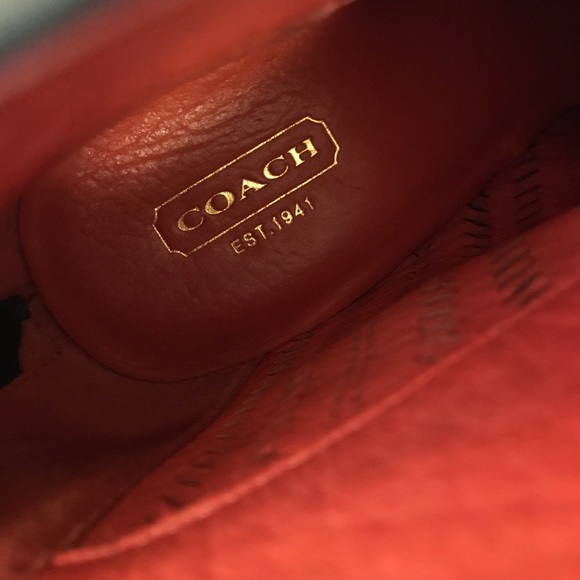 Boho Grey Leather Coach Booties - Picture 4 of 7